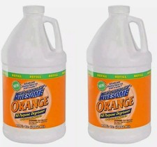 2 X of LA's Totally Awesome Orange All Purpose Degreaser  Spot Cleaner 64 Oz Ea