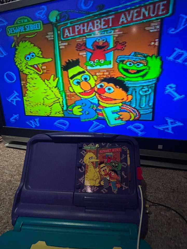 Sega Pico Sesame Street Alphabet Avenue Authentic Game Only TESTED - Image 3 of 3