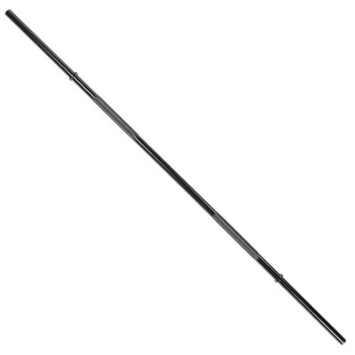 Barbell Standard Weightlifting Barbell, 300-Pound Capacity 5FT, Black
