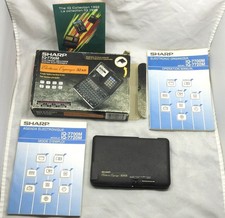 Vintage Sharp IQ-7700M Electronic Organizer 32KB 8 Functions Multi-Lingual