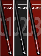 YFEN 58" Carbon Fiber Technology 1/2 Billiard Pool Cue Stick M5 / M9 12.5MM