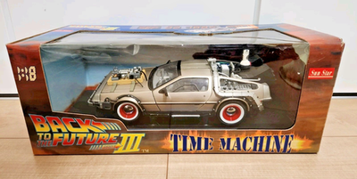 Sun Star Back to the Future III 3 1/18 Scale Diecast DeLorean | eBay