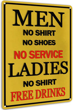 Bar Tin Sign Funny Bar Signs for Home Bar Vintage Metal Bars Decor Bar Signs for