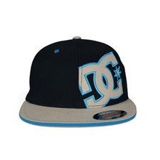 DC Shoes Cap Size L/XL Black Blue Gray Flexfi...
