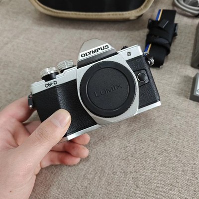 Olympus OM-D E-M10 Mark II 16.1MP Digital Camera(Only Body) Silver English