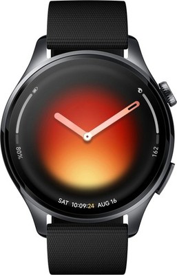 XIAOMI Watch 5 Smartwatch 1,54 Zoll AMOLED Wear OS EKG GPS 32GB Schwarz B-WARE