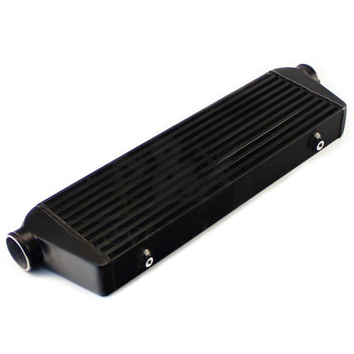 2.5'' Outlet/Inlet Bar &Plate Front Mount Turbo Intercooler 550x180x65 Universal - Picture 6 of 9