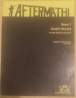 Aftermath Book 1: Basic Rules (1981 printing) Paperback Fantasy Adventure RPG