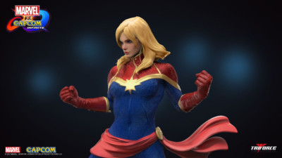 PS4 Xbox Marvel vs. Capcom: Infinite Captain Marvel STATUE ONLY