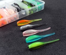 B&W Tackle Swim Shad 2inch 1g 50pcs~16 Colors~with Storage Box~FREE Ship
