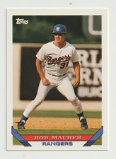 1993 Topps #763 - ROB MAURER