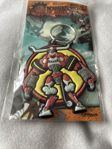 CANNON BUSTERS (RAGING BULL MODE BESSIE) RUBBER KEYCHAIN - Picture 2 of 4