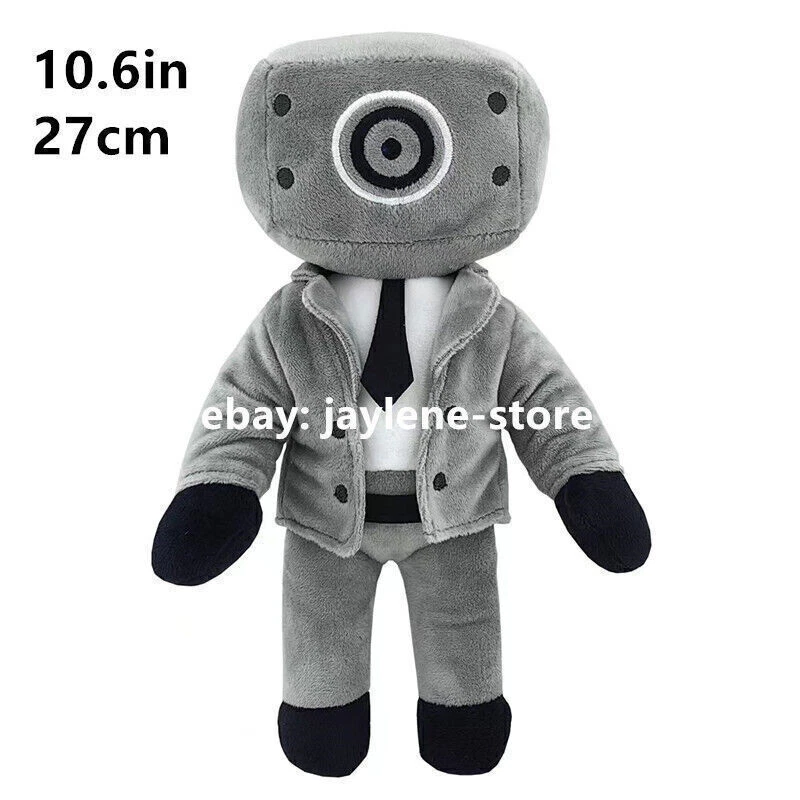 Peluche Skibidi Toilet Titan TV Man 30cm - Divertido Muñeco De Peluche, Regalo Para Niños, Halloween O Navidad