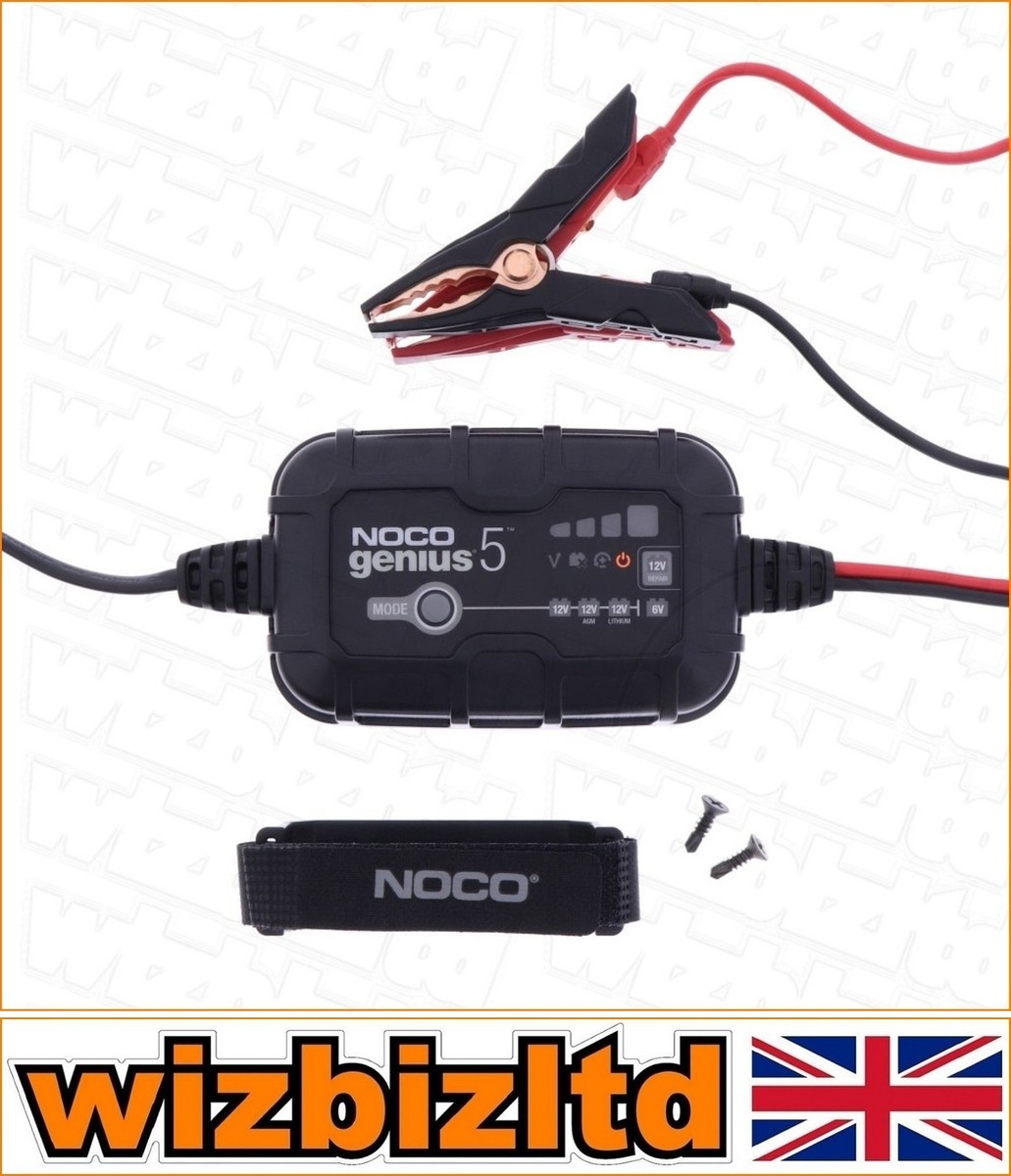 Honda PCX 150 EX2 WW 150 2015-2016 NOCO GENIUS5UK Battery Charger