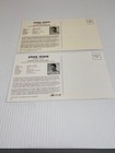 Vintage 1992 Ernie Irvan Nascar Postcard / Handout Lot of 2 — photo 2