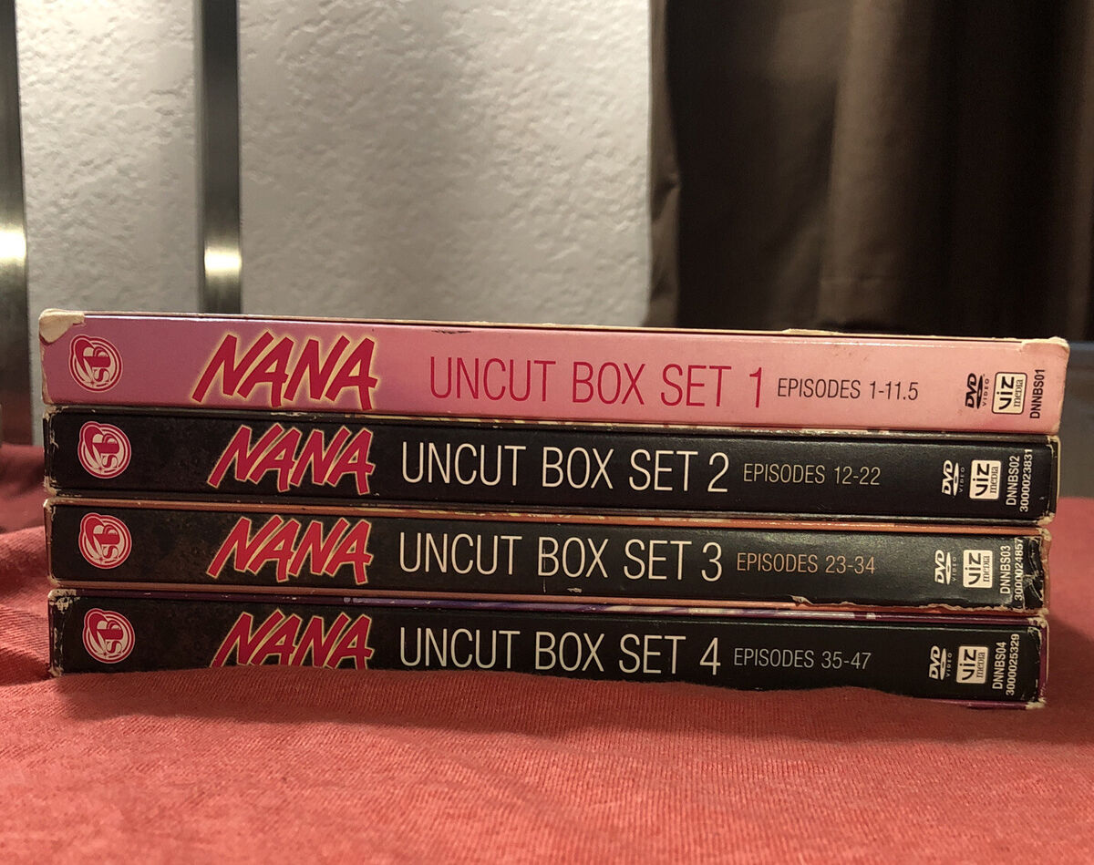 Nana Uncut Box Set 4 : Nana: Movies & TV 