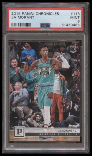 2019-20 Panini Chronicles - #116 Ja Morant PSA Mint 9