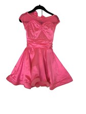 Girl's Weissman XSC Hot Pink Rhinestones Sassy Dance Jazz Tap Costume Pageant