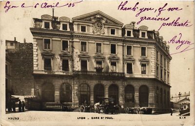 CPA AK LYON - Gare St-Paul (367939)