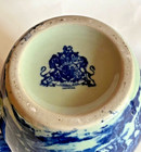 Vintage Victoria Ware Ironstone Art Pottery Pitcher Flow Blue Style 6.5" — photo 5