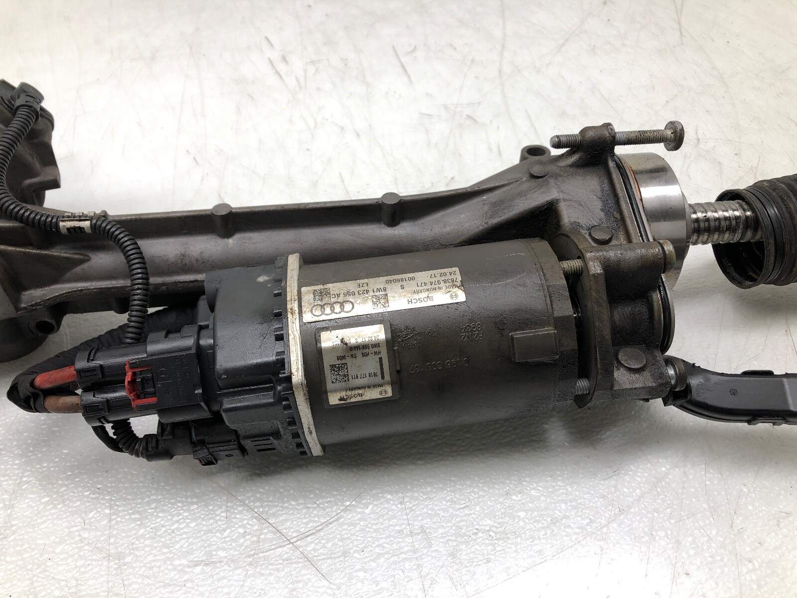 2017 2018 2019 Audi A4 Steering Gear Rack and Pinion Column OEM 