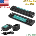 4000mAH 9.6V Ni-MH Battery /Charger For Makita 9000 9001 9002 9600 4190D 193890