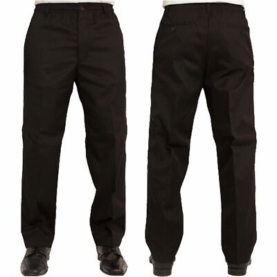 RUGBY FULL ELASTICATED  TROUSERS WAIST REGULAR FIT PANTS W32-38 L 27 29 31