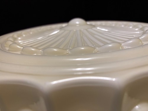 1or2 Opal Glass Ceiling Shade(s) Flush Mount Cased 14" Embossed Drum Cream Retro - Imagen 15 de 17