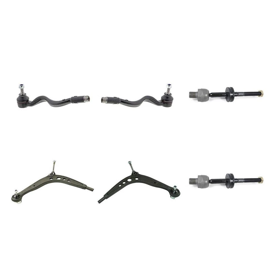 Шарнирное соединение рычага управления переднего анкерного стержня Mevotech 6 шт для BMW 325i 1992-1995 годов выпуска - Изображение 2 из 4