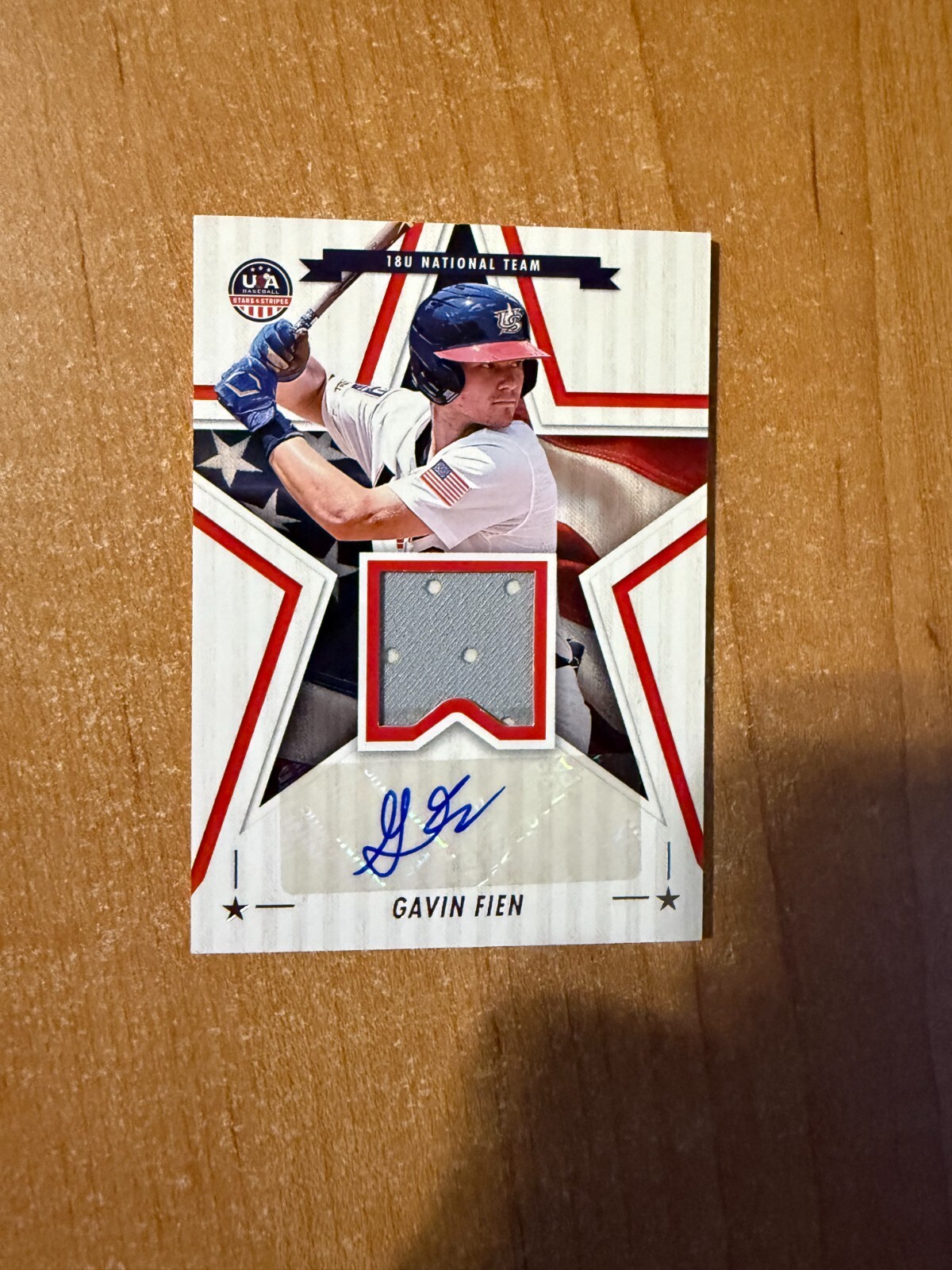 2025 Panini Stars & Stripes - Gavin Fien - 18UTeam USA Auto Relic