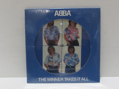 ABBA The Winner Takes It All Picture Disc Sheled 7 '' Single JPN Vinyl EP S819