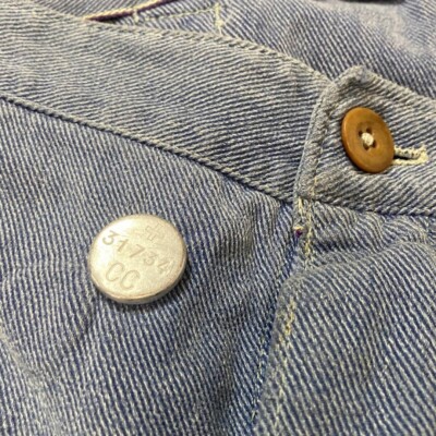 Vintage 40s Swiss Army Prisoner Denim Pants, Oversized | eBay