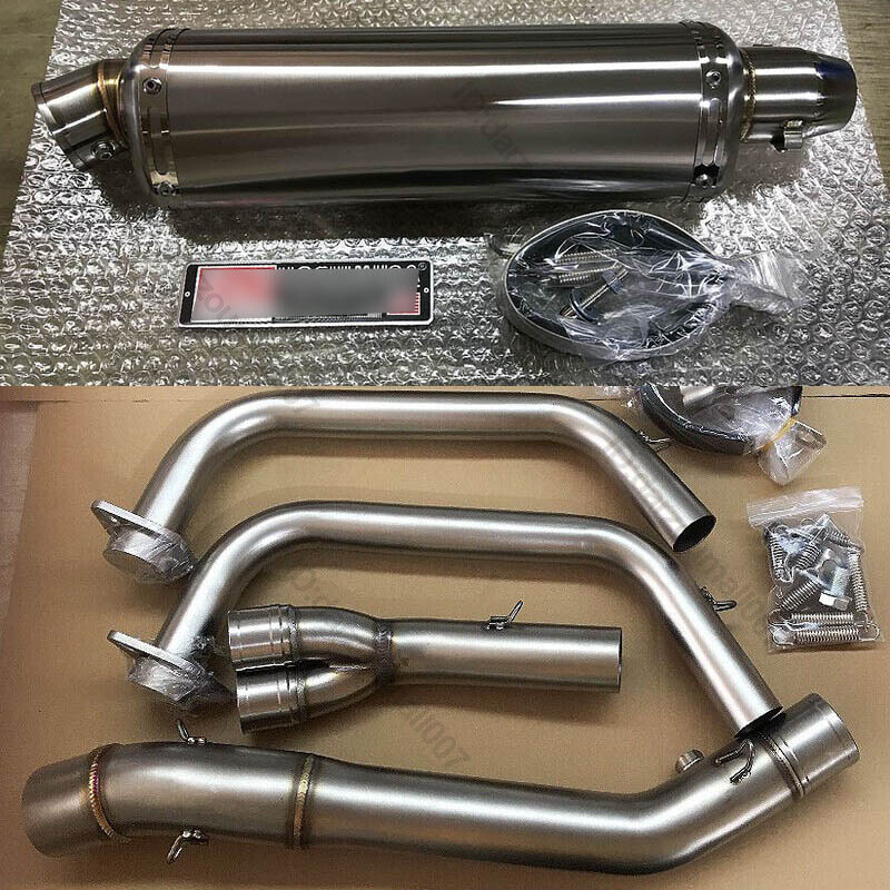 For Yamaha YZF R3 R25 MT-03 MT25 Motorcycle Full Exhaust Front Pipe ...