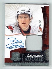 10-11 UD Upper Deck The Cup  Zac Dalpe  /249  Rookie  Patch  Auto