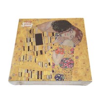 NEW "The Kiss" by Gustav Klimt, 1000 Piece Jigsaw Puzzle Sealed 19