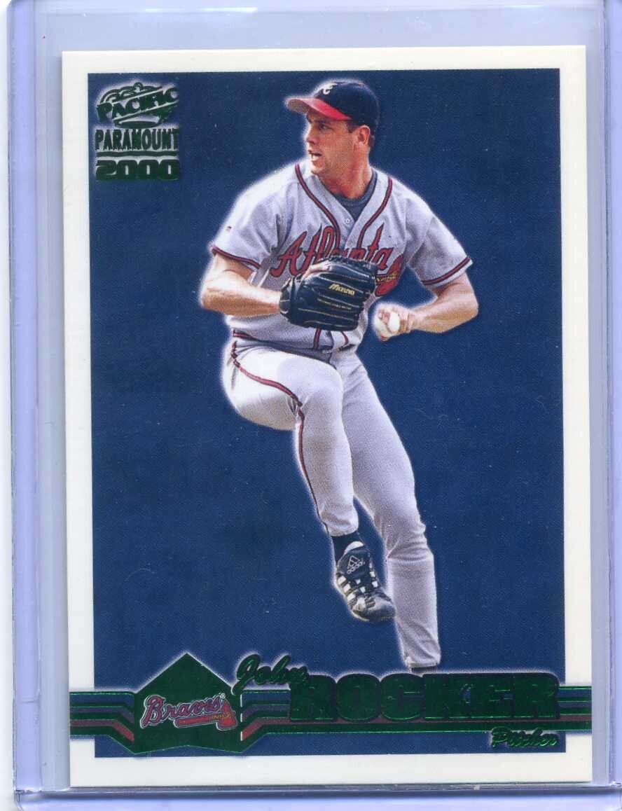 JOHN ROCKER 2000 Pacific Paramount EMERALD GREEN #26 - BRAVES | eBay