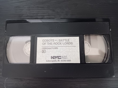 Gobots Battle Of The Rock Lords VHS Movie Vintage 80s TESTED - Picture 8 of 14