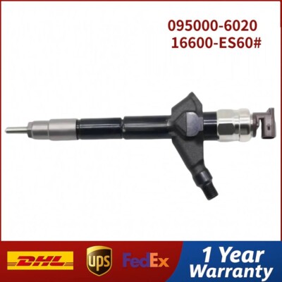 095000-6020 16600-ES60# Diesel Fuel Injector ASSY for Nissan X-Trail T30 2.
