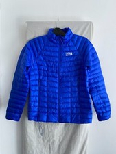 Mountain Hardwear Blue Down Jacket Size S