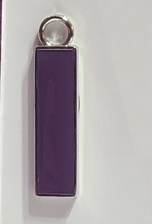 WEIGHT WATCHERS WW PURPLE 10 POUND LB MILESTONE WEIGHT LOSS CHARM