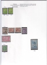 1155 - Philippines - Lot from 1941 - 1959 Stamped