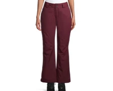 Swiss Tech Women's Ski Snowboard Pants - Wine, Large (12-14)