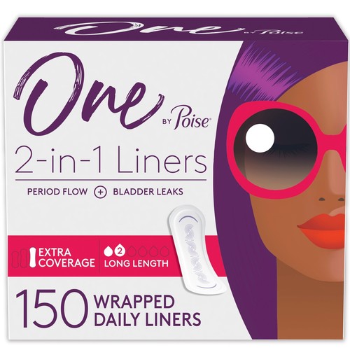 by Panty Liners (2in1 Period & Bladder Leakage Daily Liner), Long