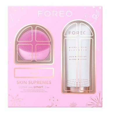 Foreo Skin Supremes Luna play smart 2 Set w/ Micro-Foam Cleanser 100mL