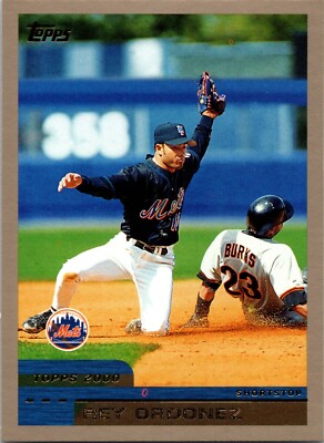 2000 Topps- Baseball #37 Rey Ordonez New York Mets