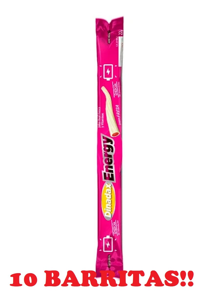 DINADAX ENERGY JALEA REAL FRESA Y VITAMINAS 10X(22G) BARRITAS