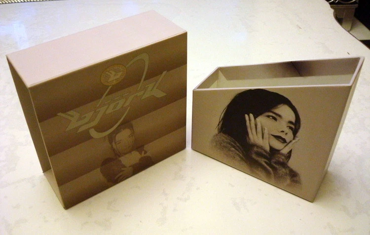 Bjork Debut  PROMO EMPTY BOX for jewel case, mini lp cd - Image 2 of 2