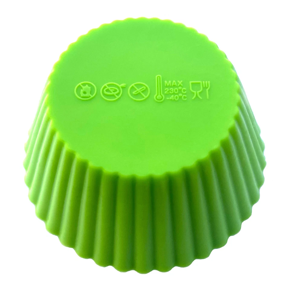 Silikon Muffin Backform 24er Set Muffinform Muffinförmchen Cupcake BPA-Frei - Bild 3 von 4