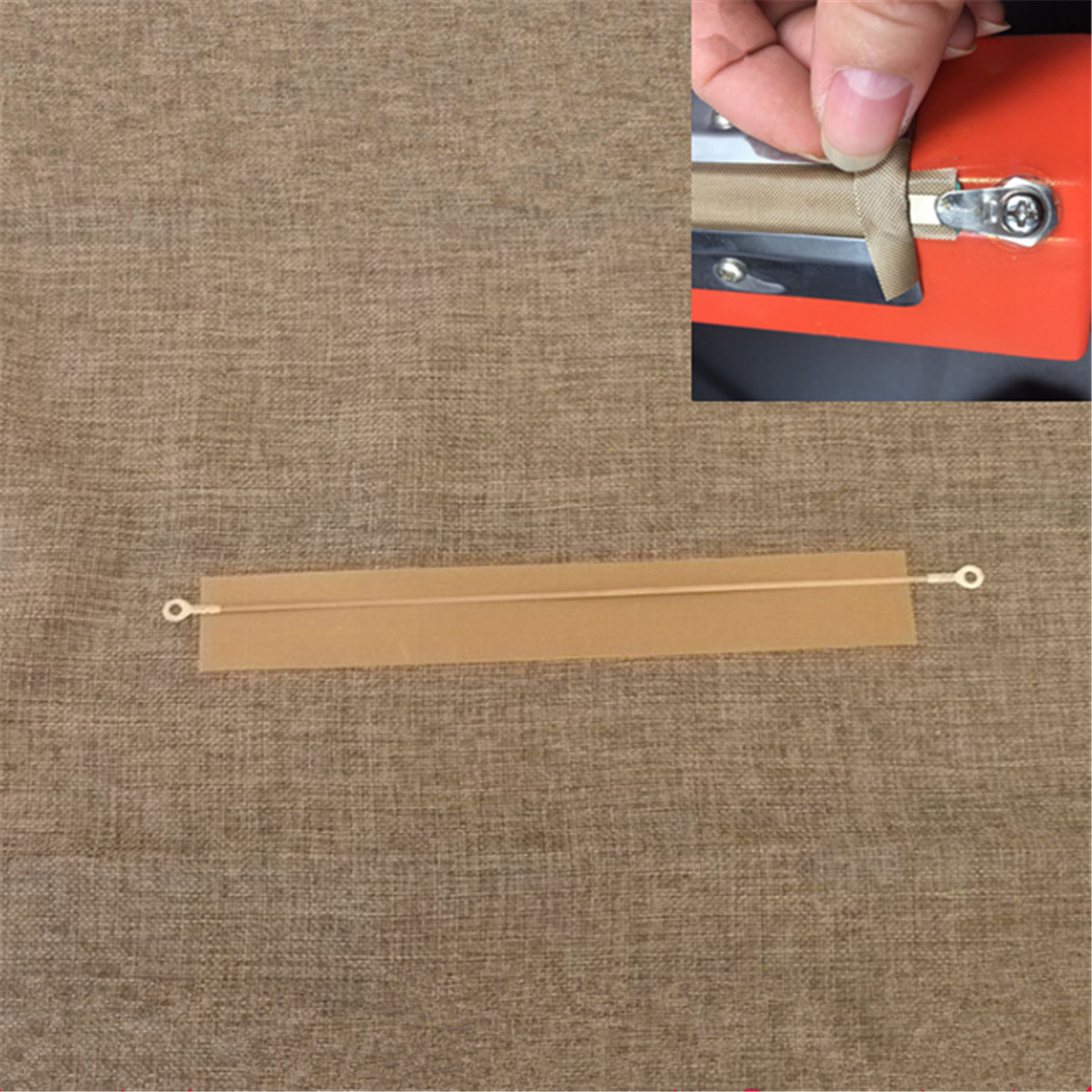 200/300/400mm Impulse Sealer Heat Wire Element Strip Sealing Machine