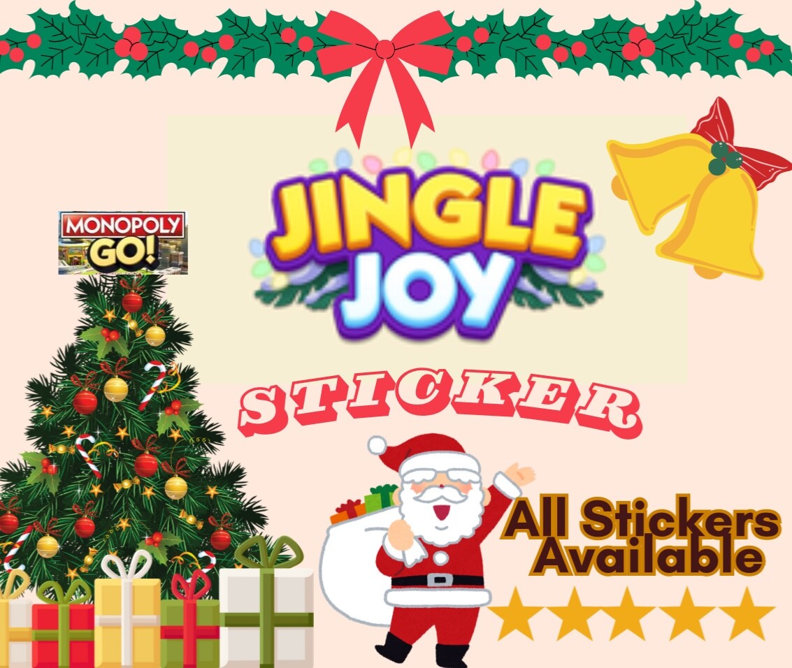 Monopoly Go ~ STICKERS ~ 3⭐️Star ~  Fast Delivery!
